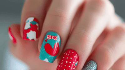 Abstract Artistry: Creative and Artsy Nail Designs