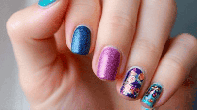 Mix and Match: Fun and Eclectic Nail Art Combos